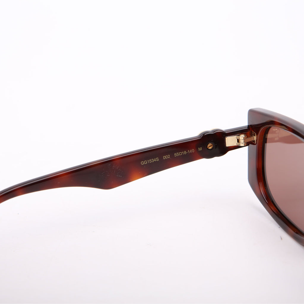 GG1534S Tortoiseshell Injection Sunglasses Brown