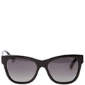 5380-A CC Square Acetate Sunglasses Black