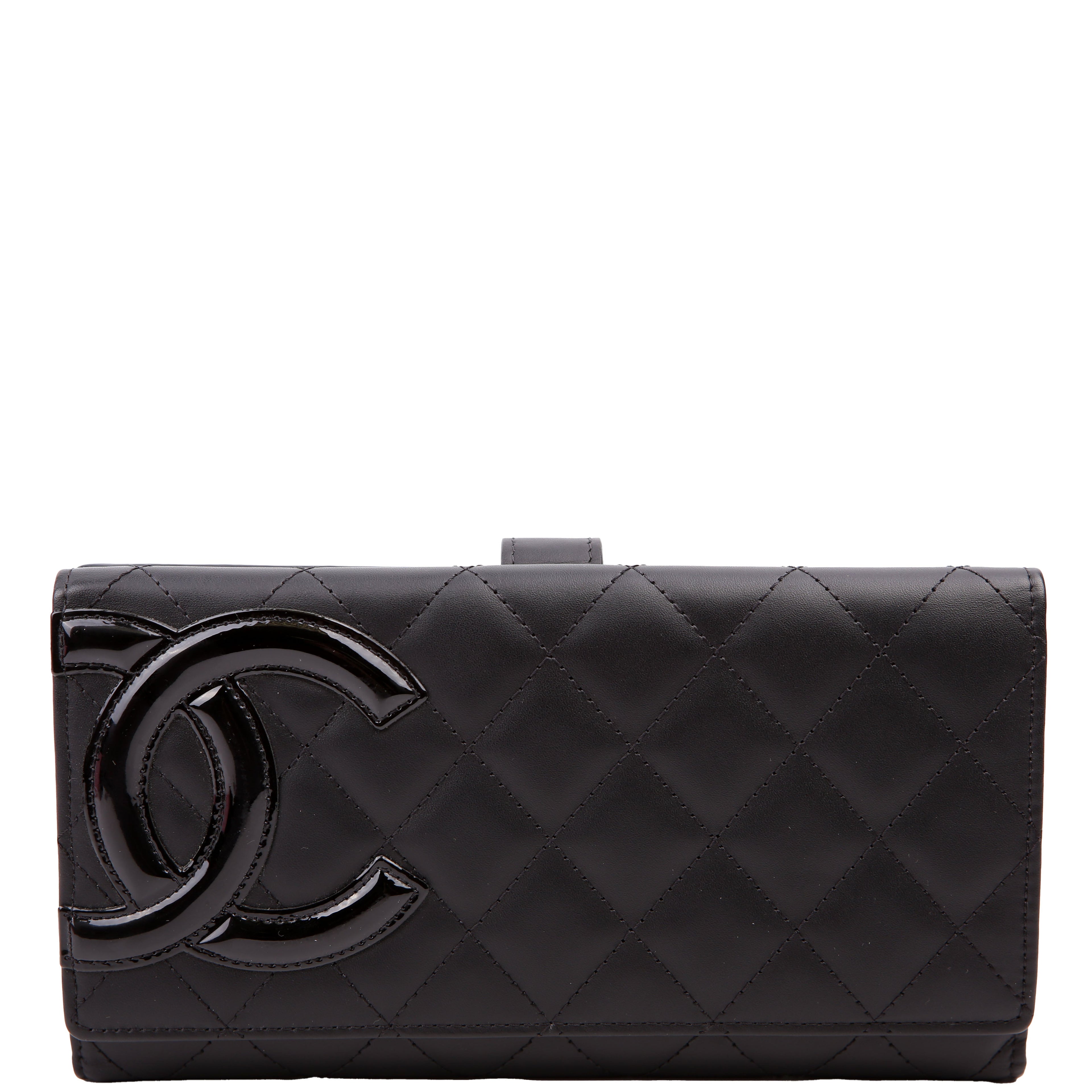 Cambon Ligne Long Wallet Black