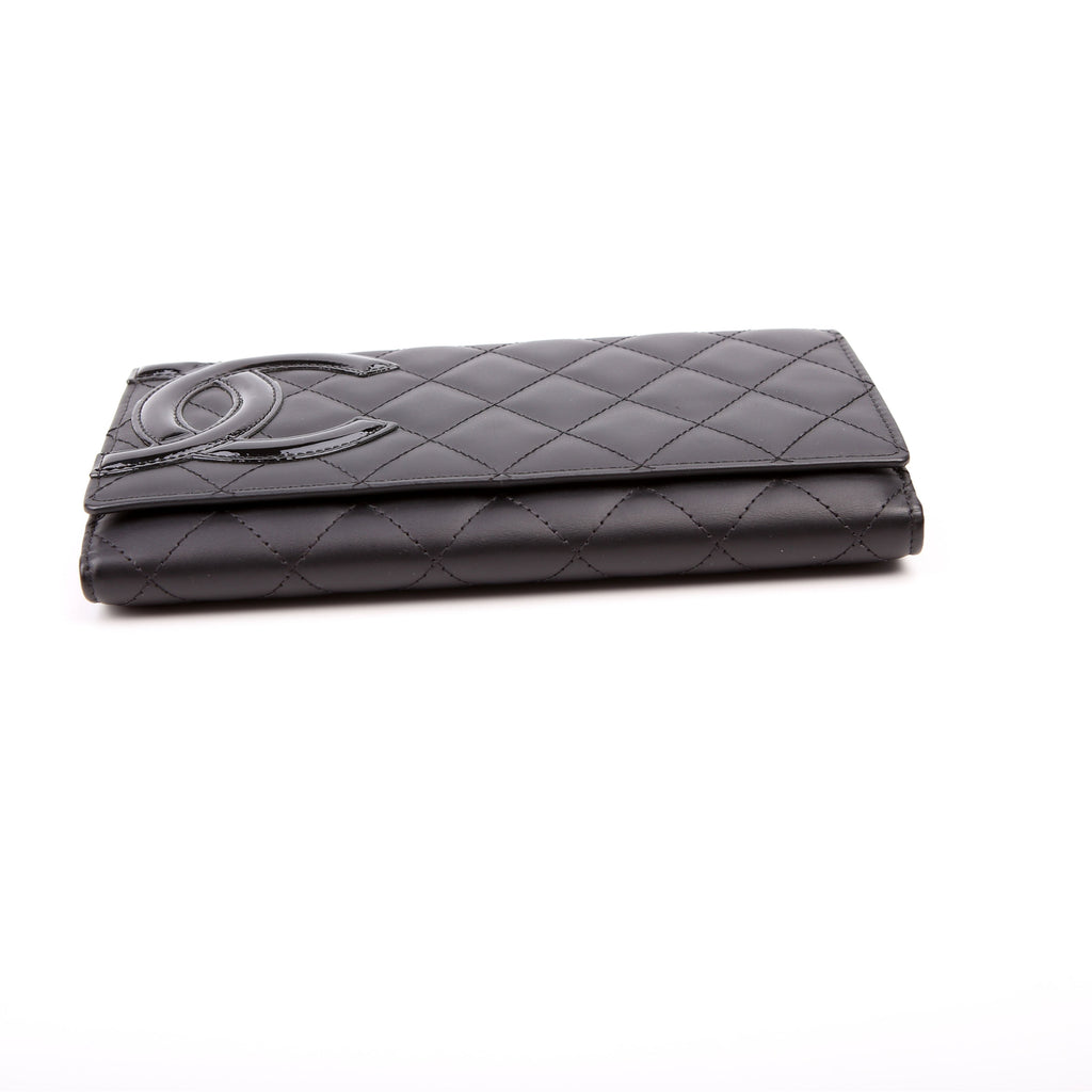 Cambon Ligne Long Wallet Black