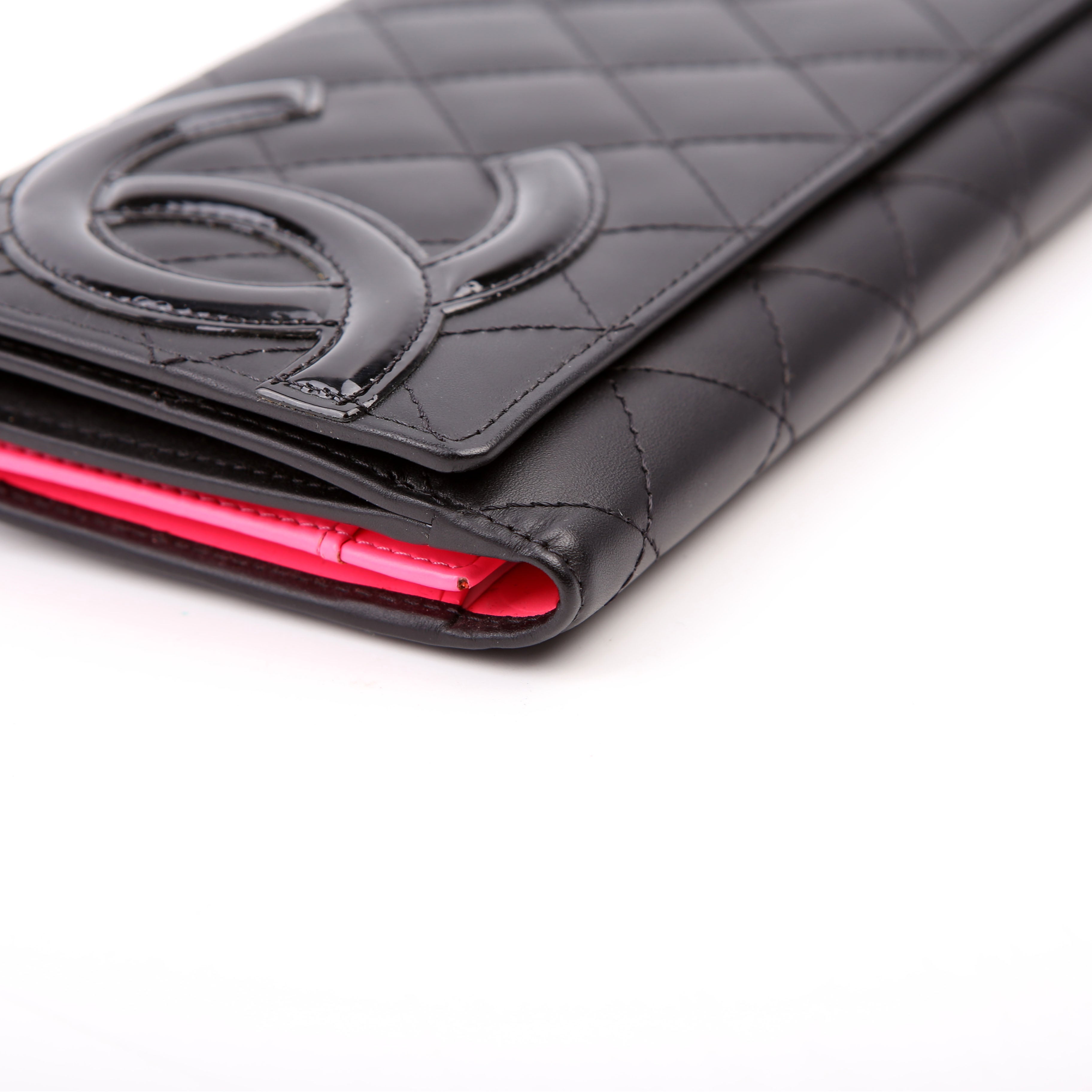 Cambon Ligne Long Wallet Black