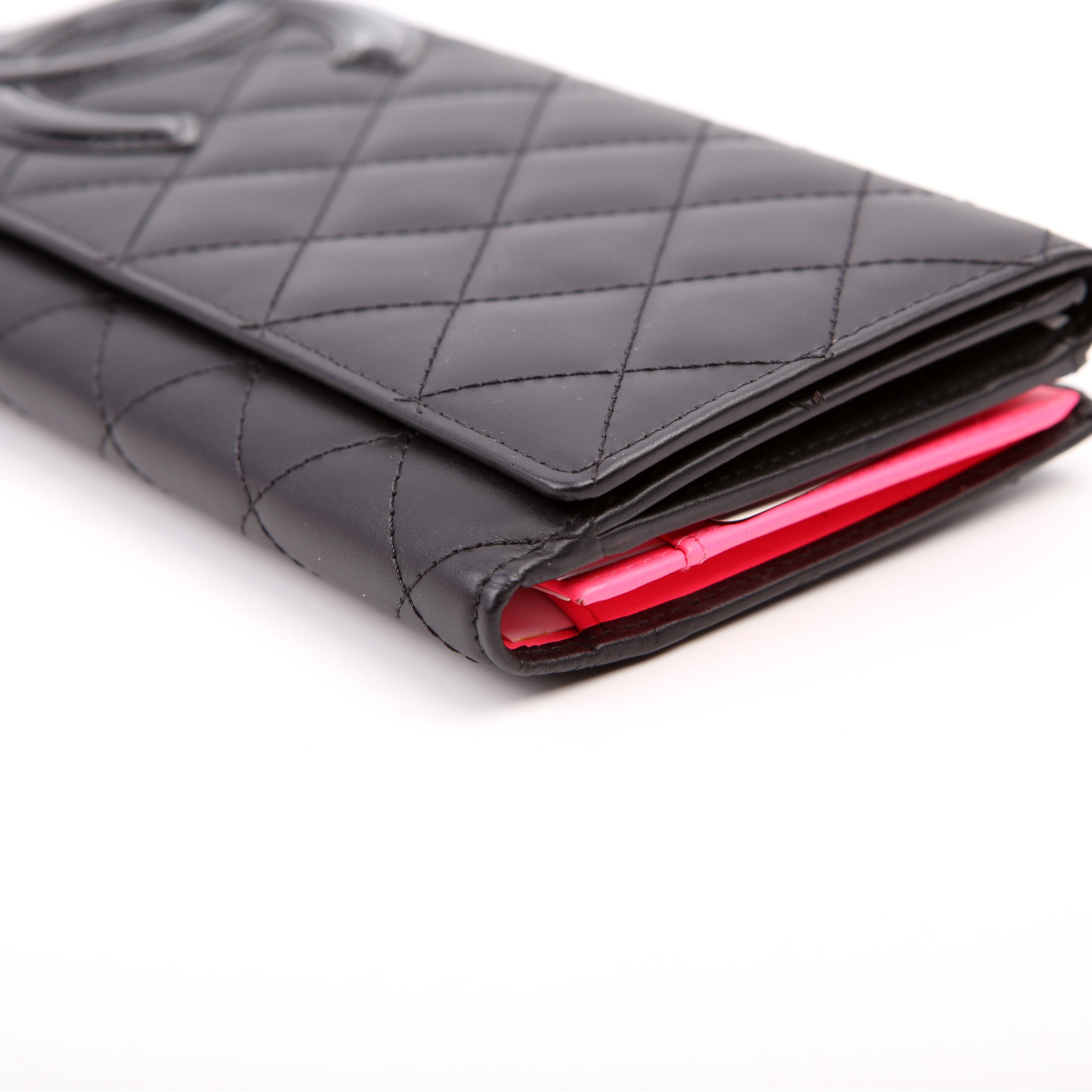 Cambon Ligne Long Wallet Black
