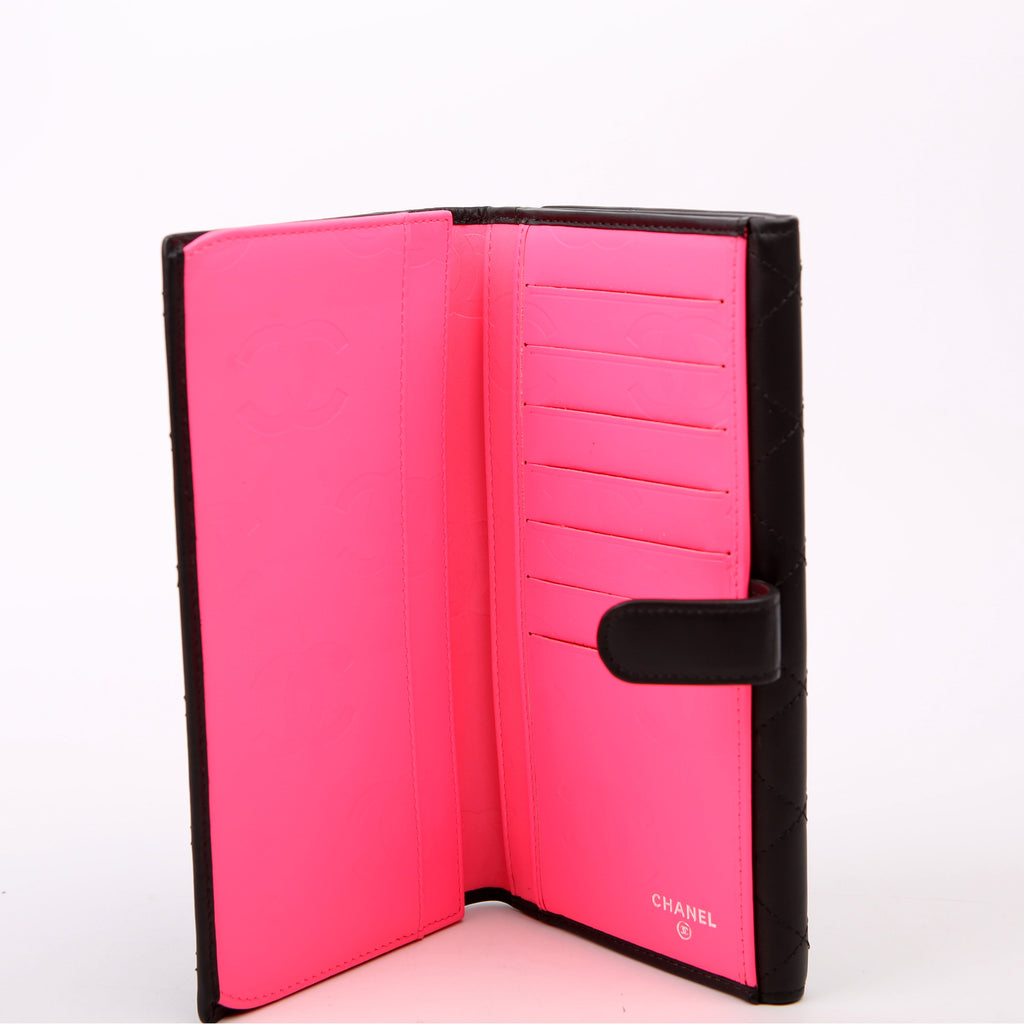 Cambon Ligne Long Wallet Black