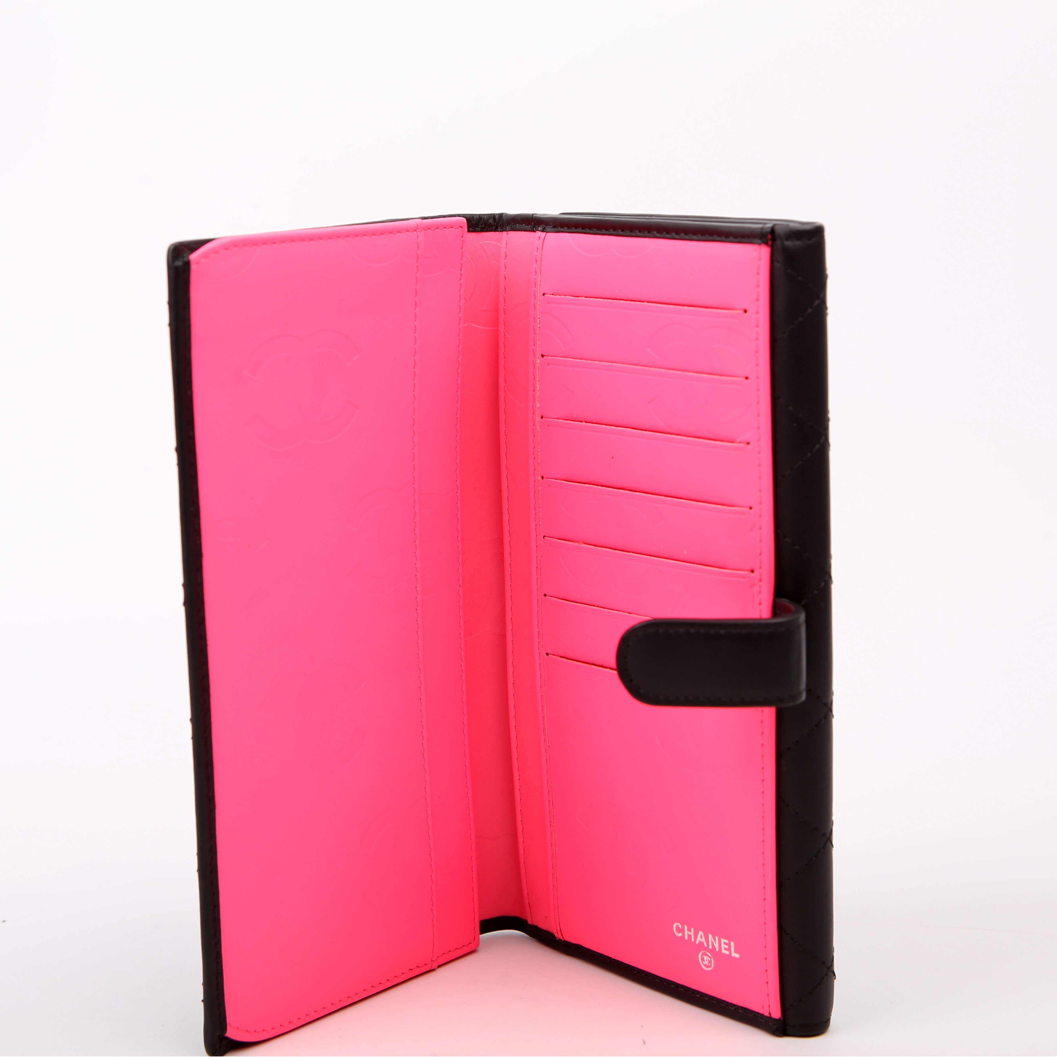 Cambon Ligne Long Wallet Black