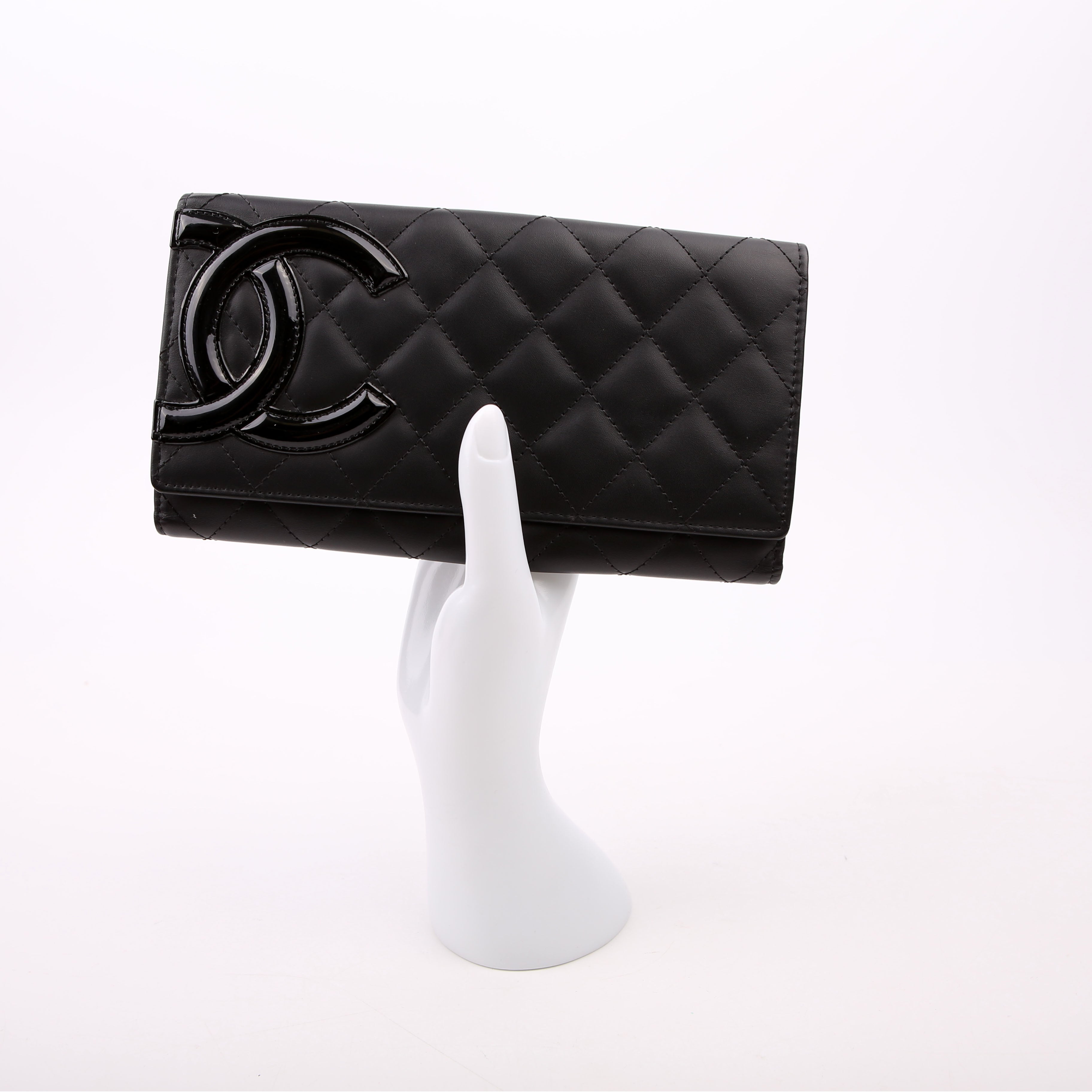 Cambon Ligne Long Wallet Black