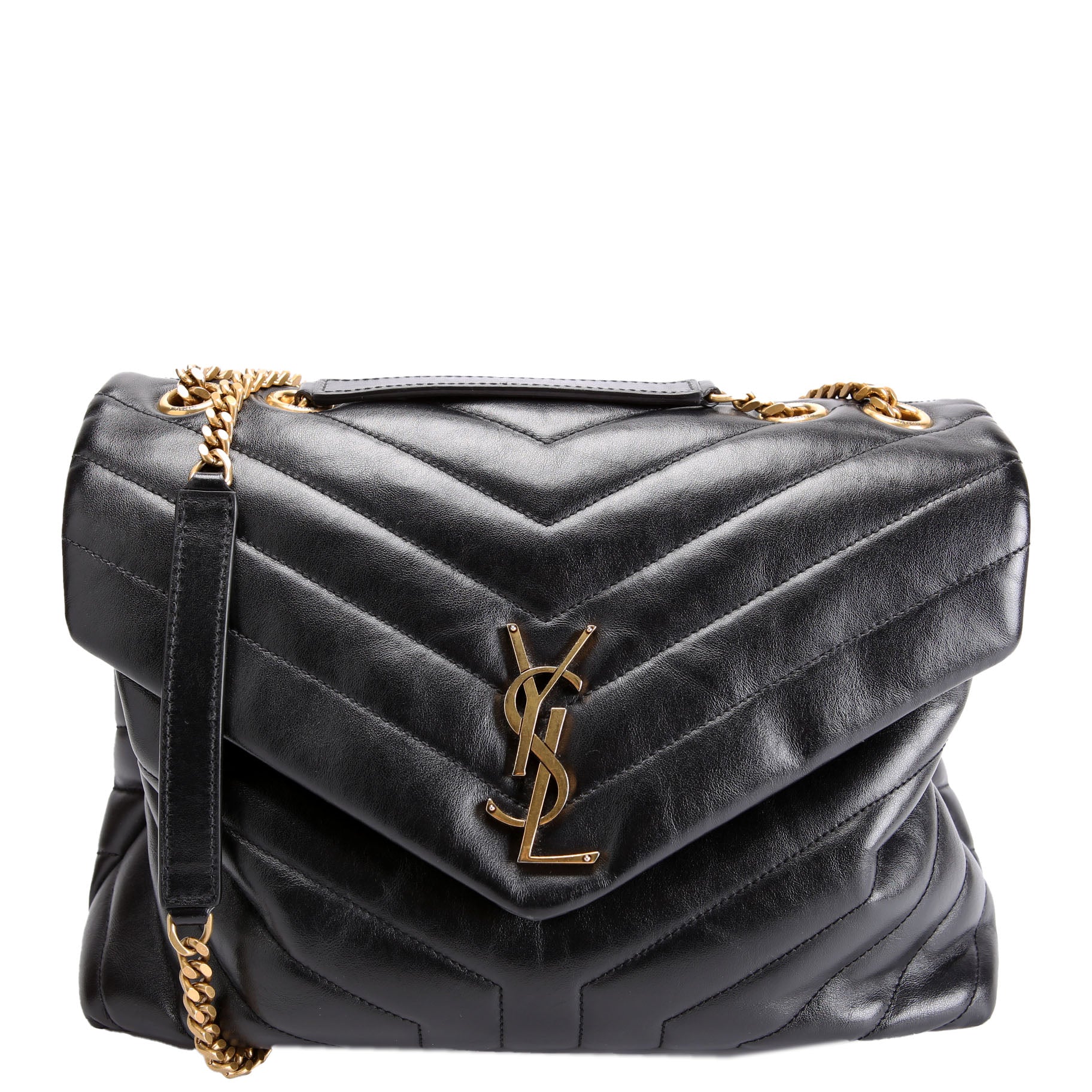 LouLou Satchel Medium 487216 Black