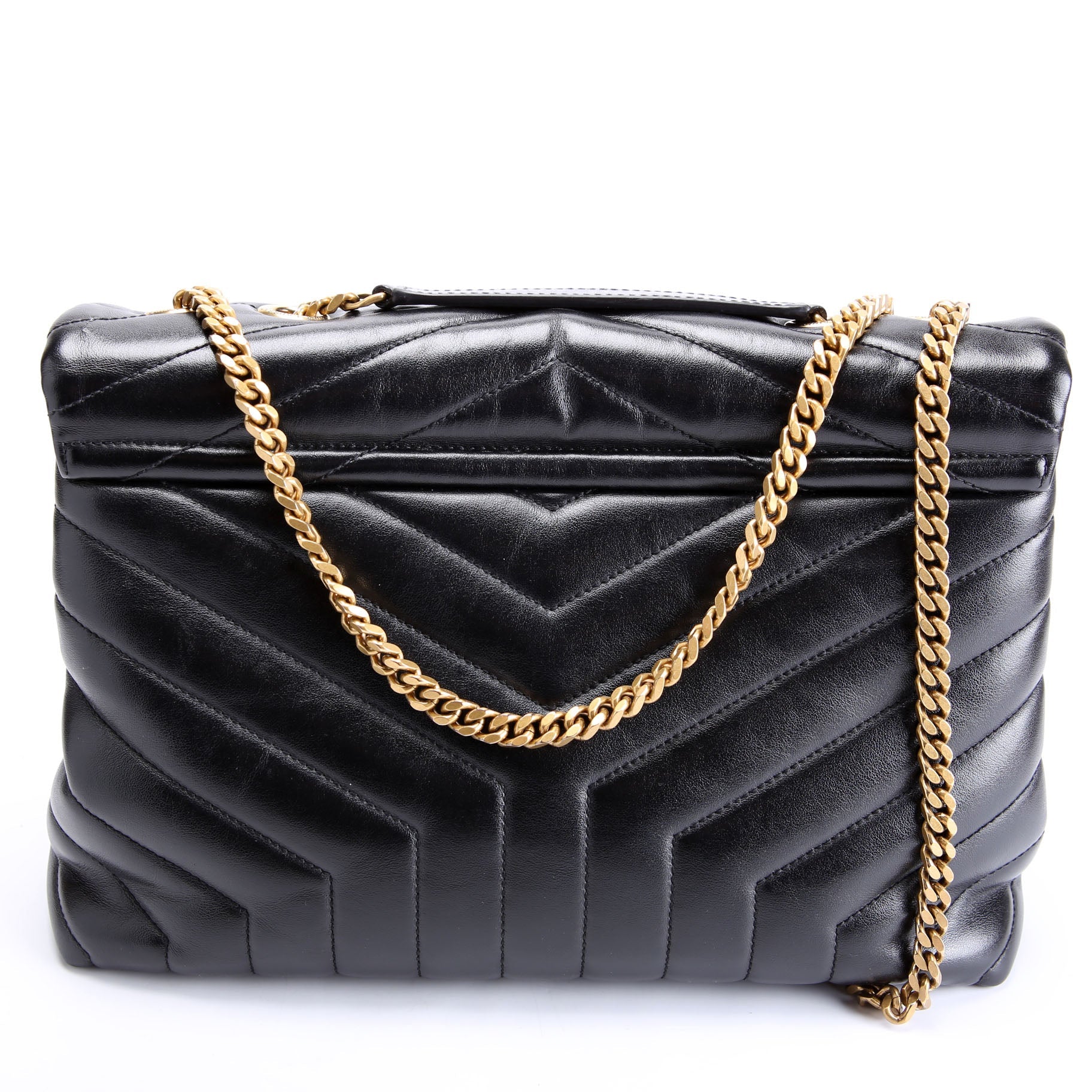 LouLou Satchel Medium 487216 Black
