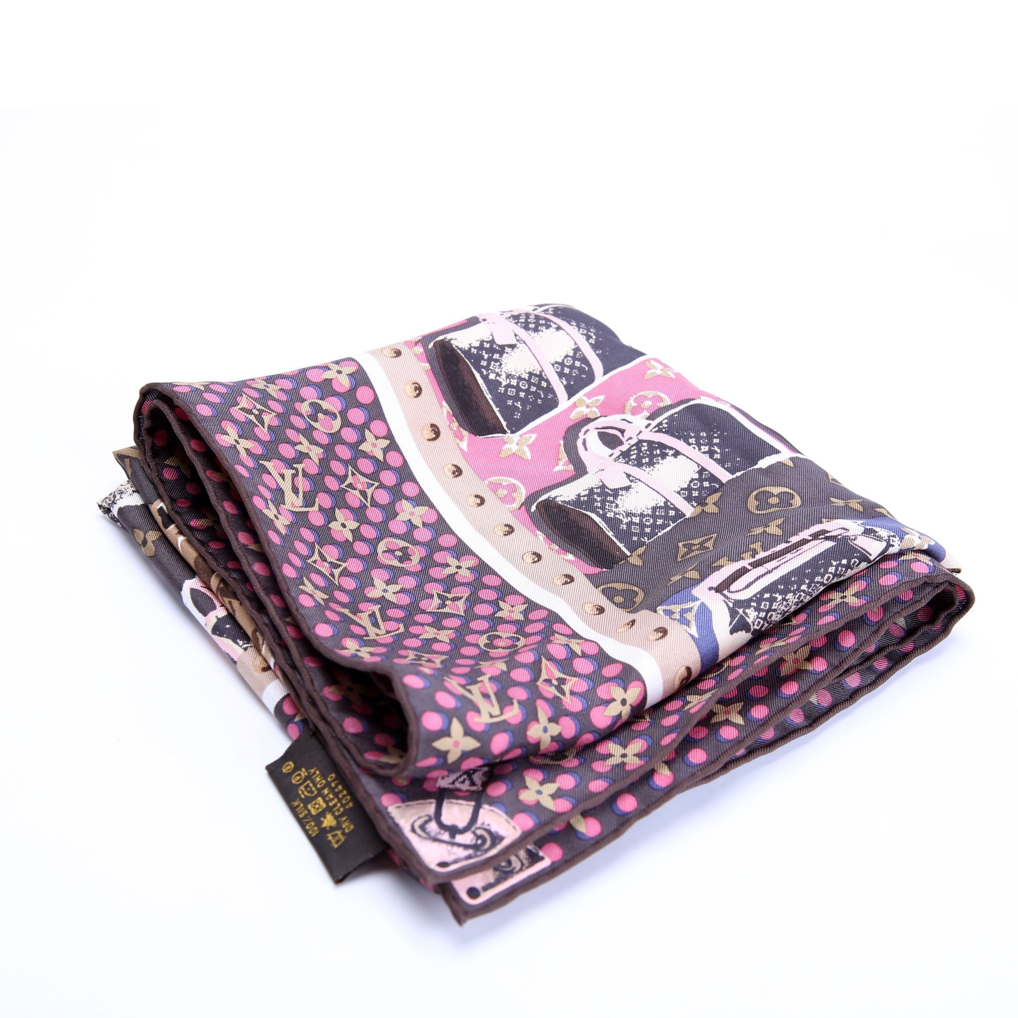 Voyage Keepall Square Silk Scarf