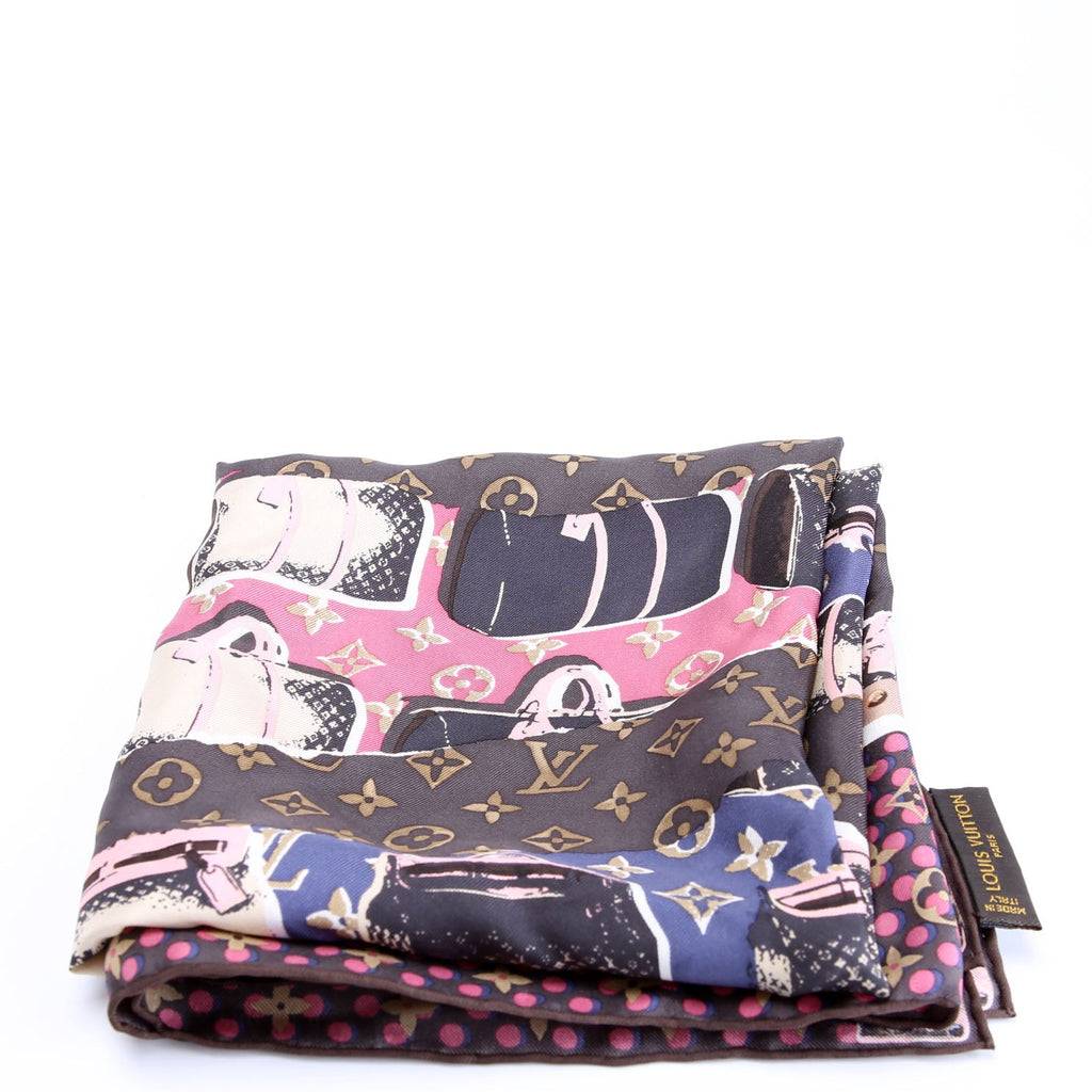 Voyage Keepall Square Silk Scarf