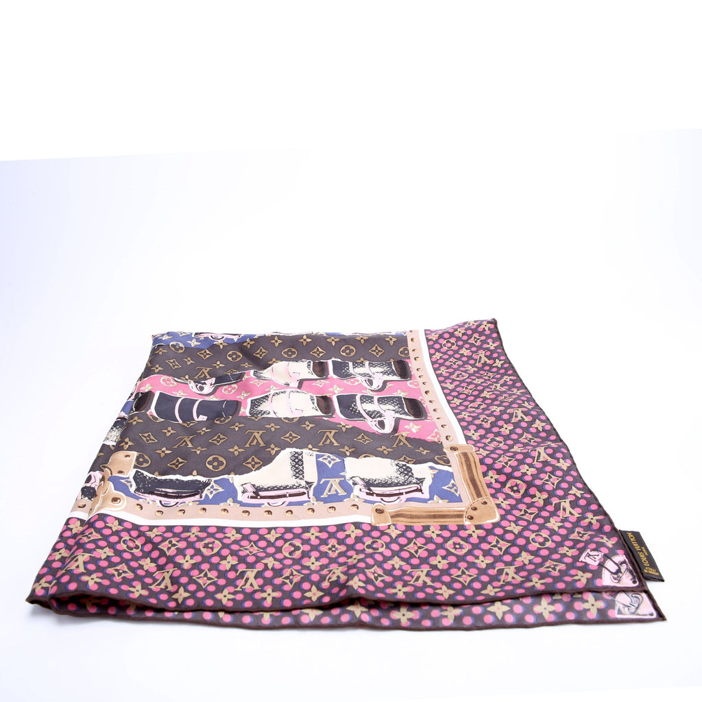 Voyage Keepall Square Silk Scarf