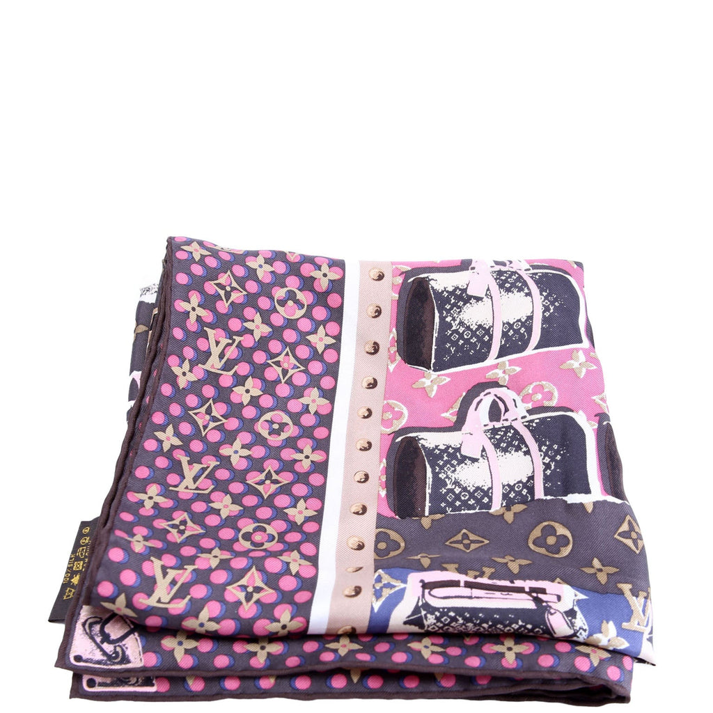 Voyage Keepall Square Silk Scarf