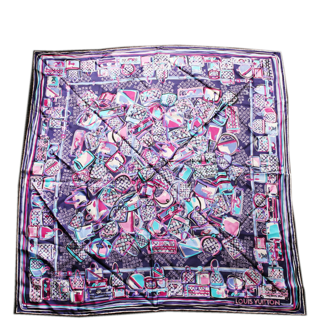 Kaleidoscope Square Silk