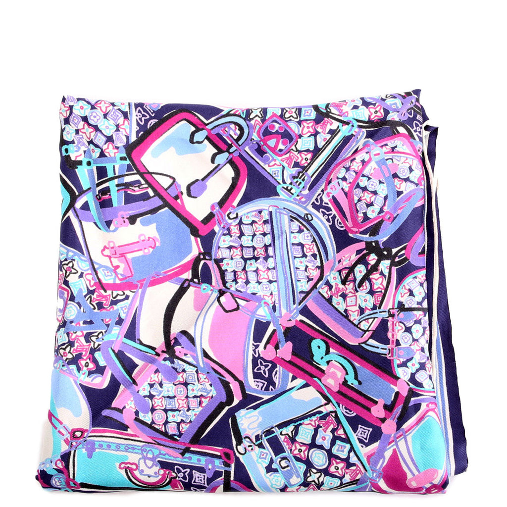 Kaleidoscope Square Silk