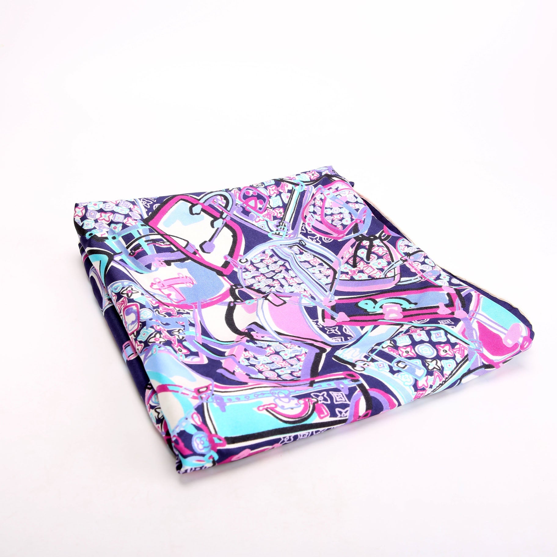 Kaleidoscope Square Silk