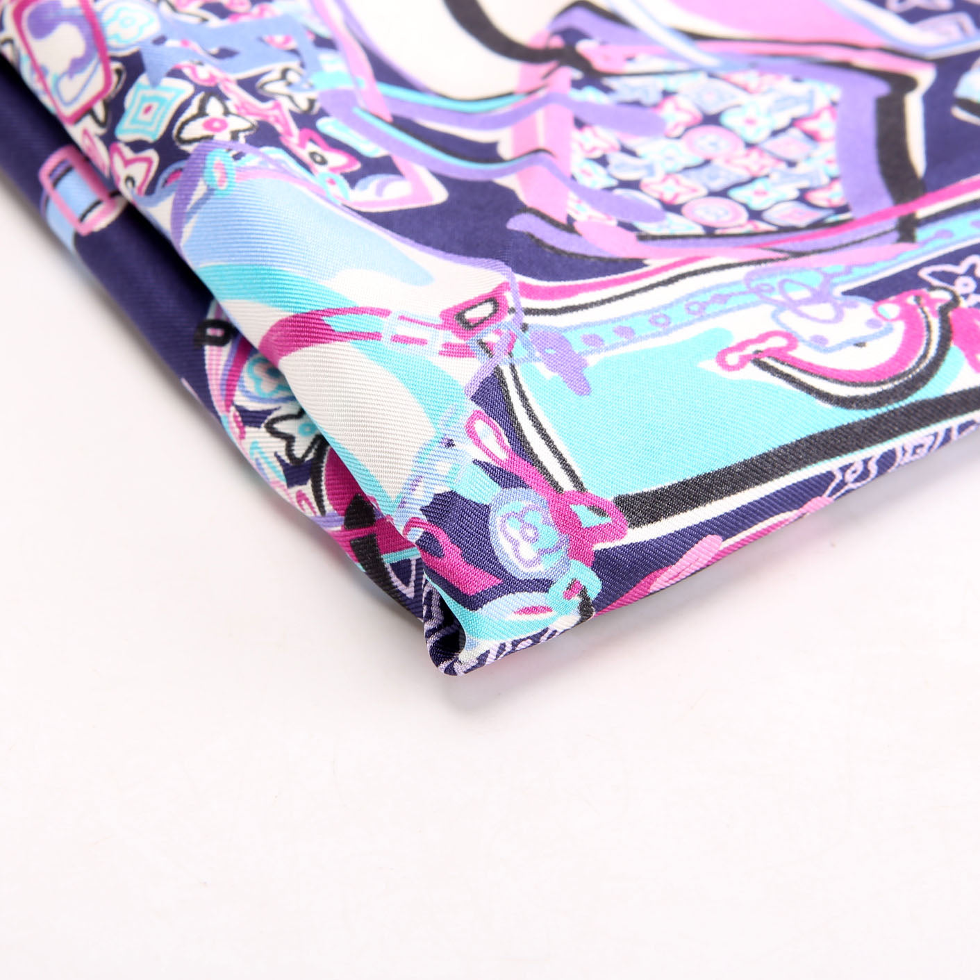 Kaleidoscope Square Silk