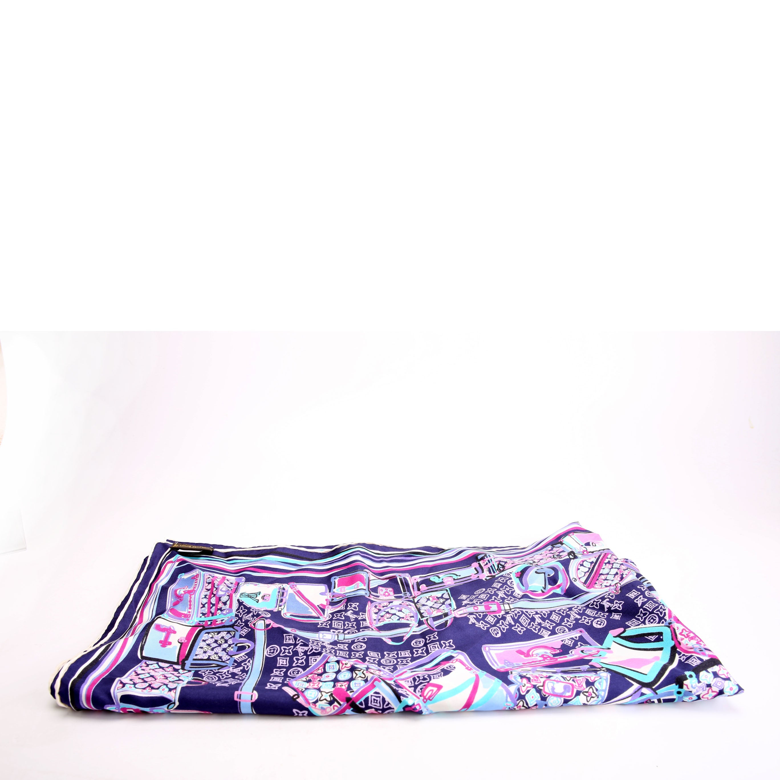 Kaleidoscope Square Silk