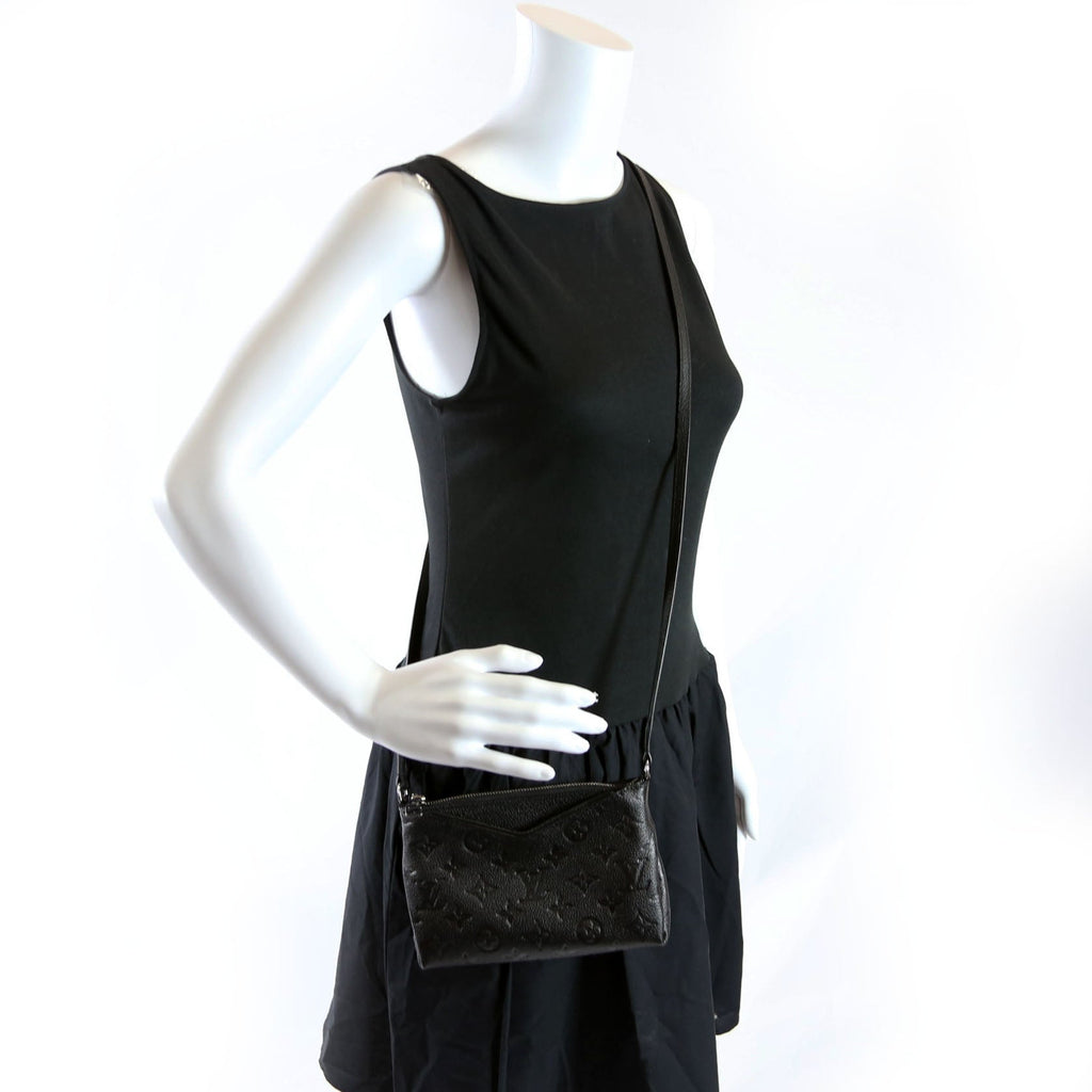 Pallas Clutch Uniformes Empreinte Black