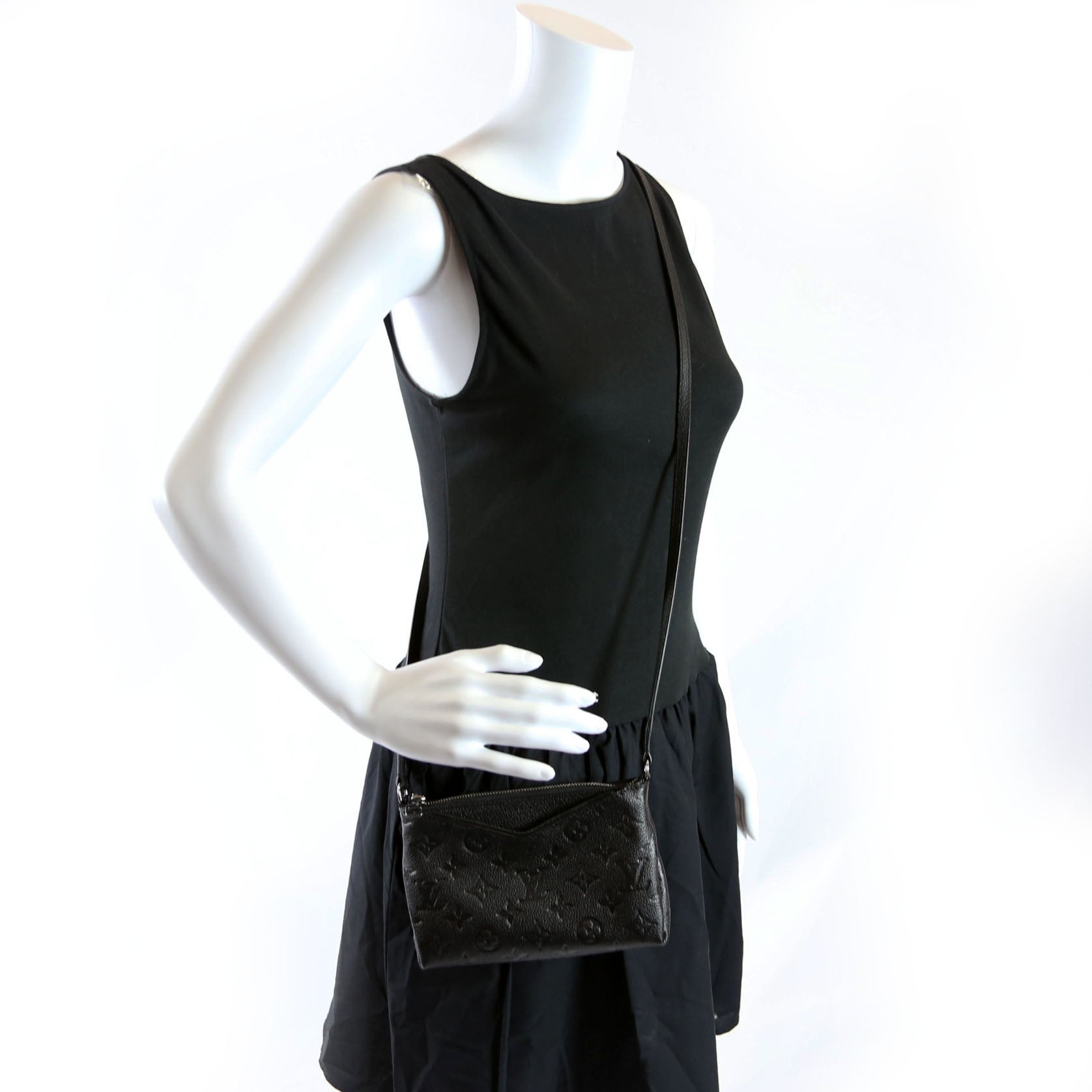 Pallas Clutch Uniformes Empreinte Black