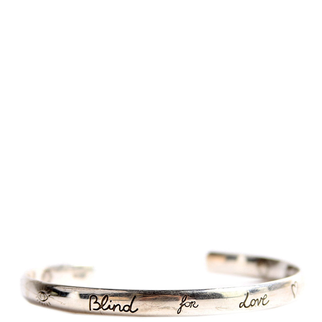 Blind For Love Bangle Bracelet 925