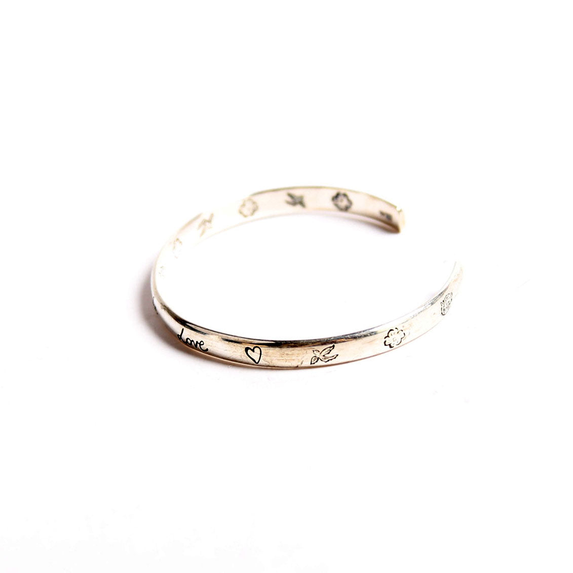 Blind For Love Bangle Bracelet 925