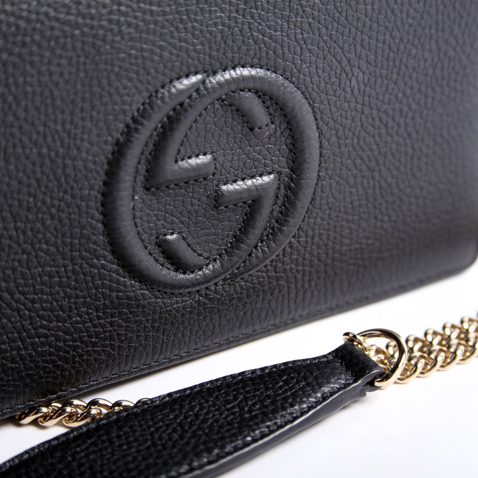 Gucci 598211 Soho WOC Black