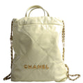 Chanel 22 Backpack RFID Yellow