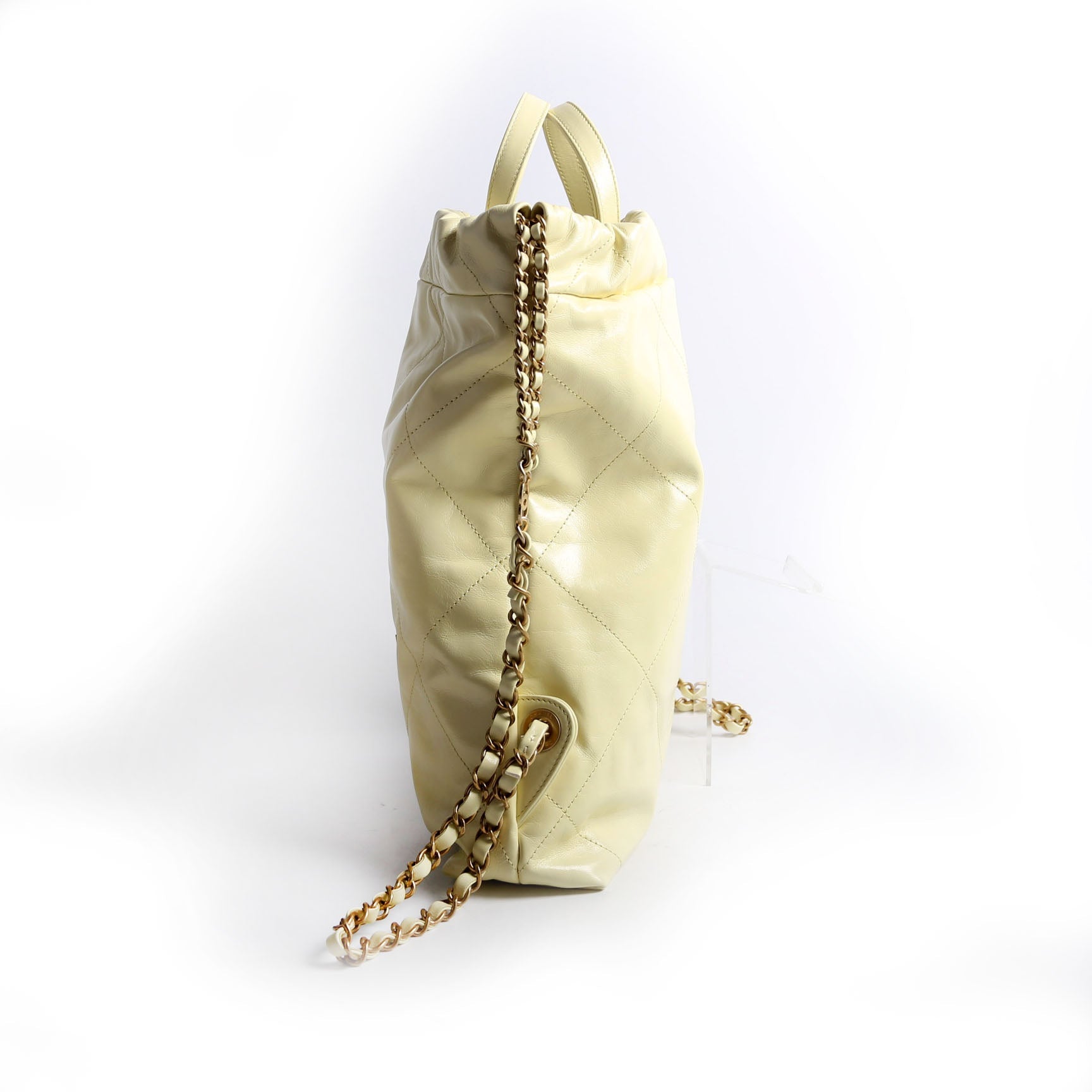 Chanel 22 Backpack RFID Yellow