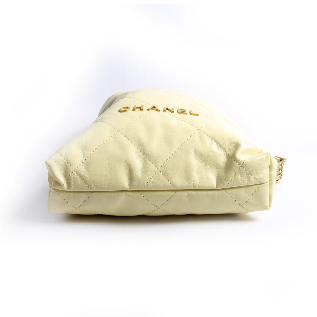 Chanel 22 Backpack RFID Yellow