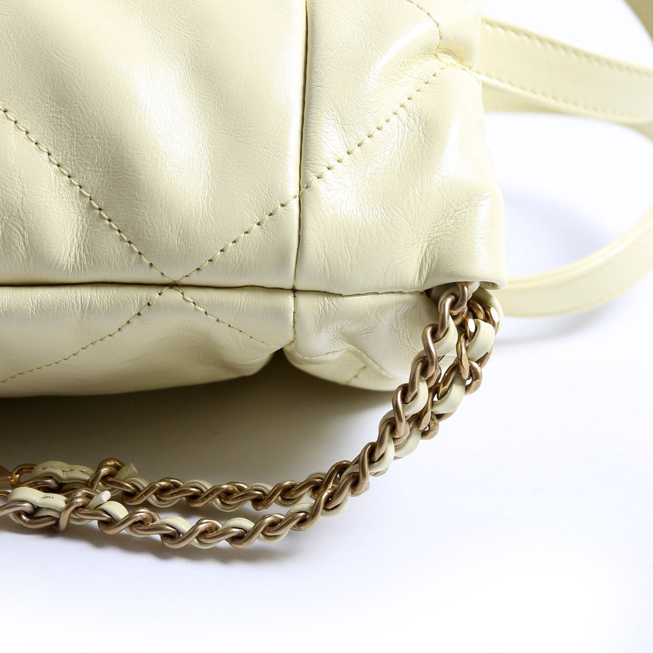 Chanel 22 Backpack RFID Yellow