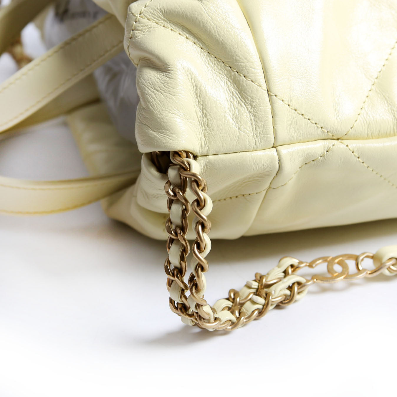 Chanel 22 Backpack RFID Yellow