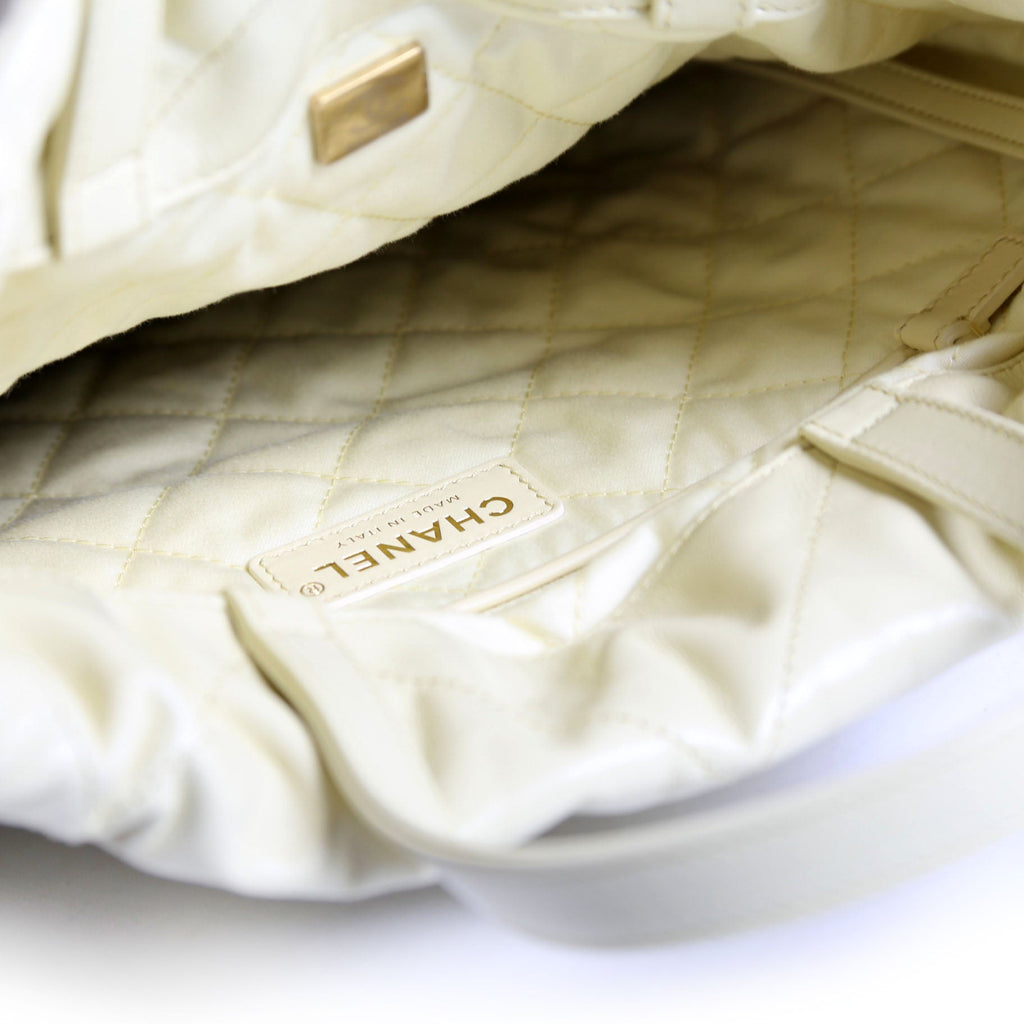 Chanel 22 Backpack RFID Yellow