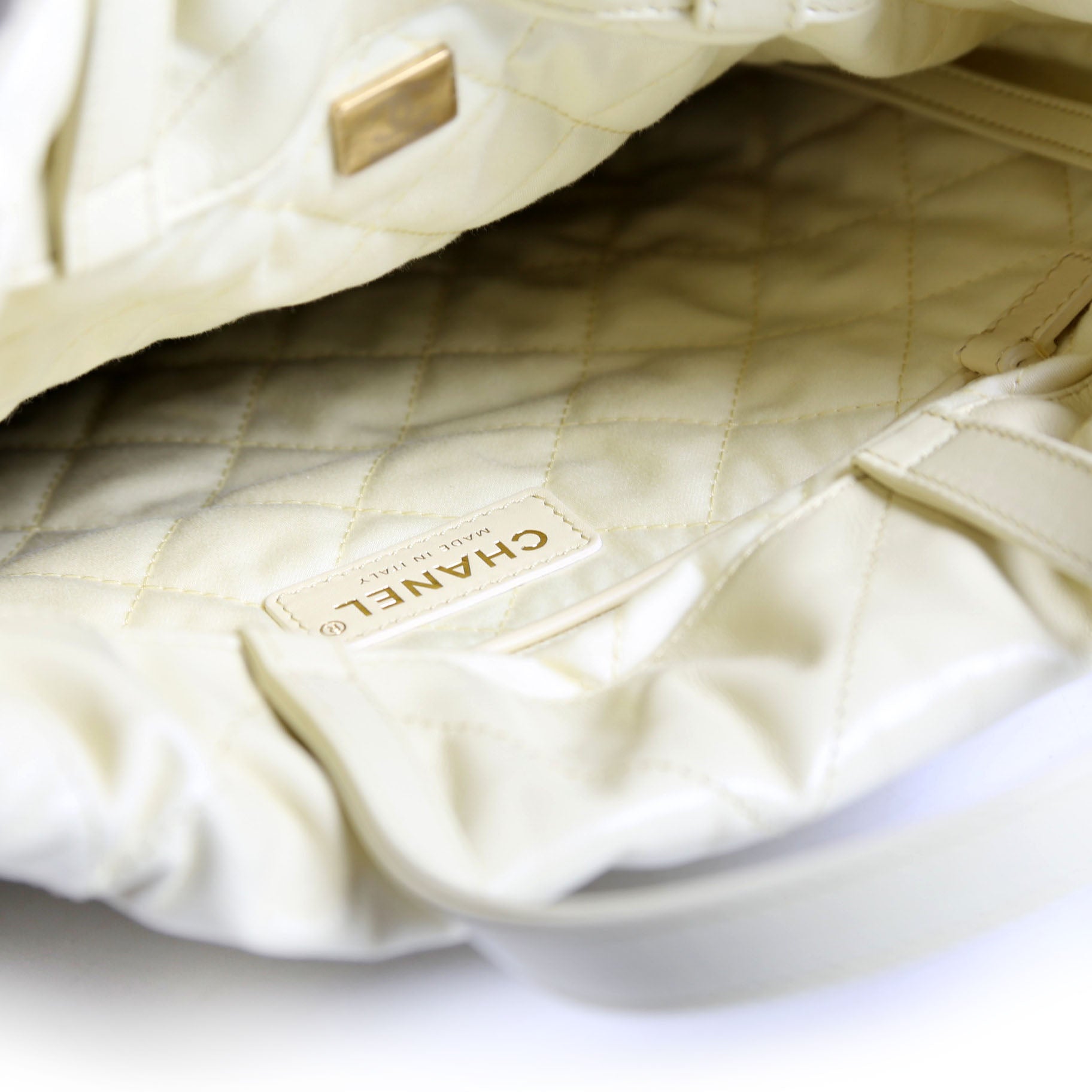Chanel 22 Backpack RFID Yellow