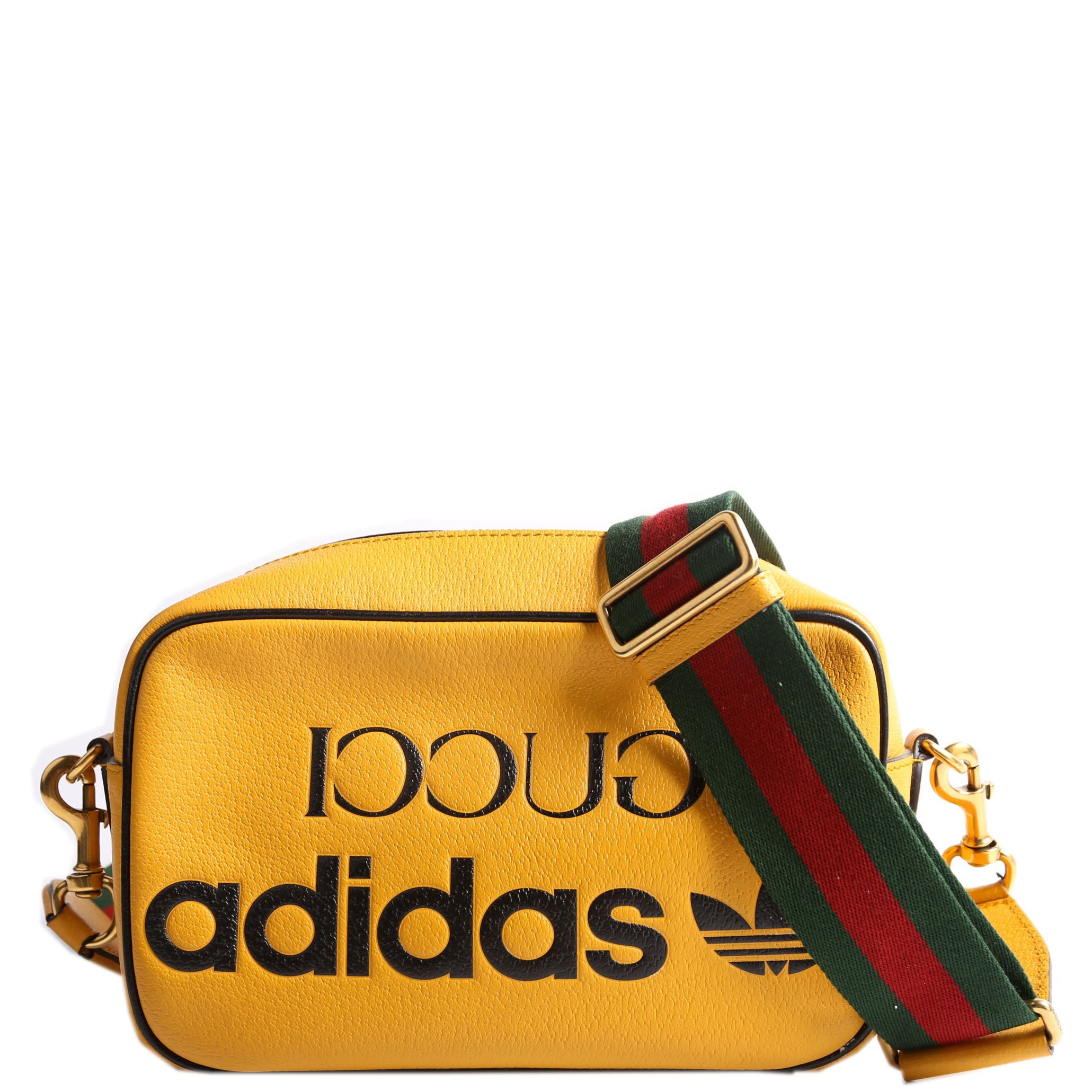 702427 Gucci X Adidas Messenger Yellow