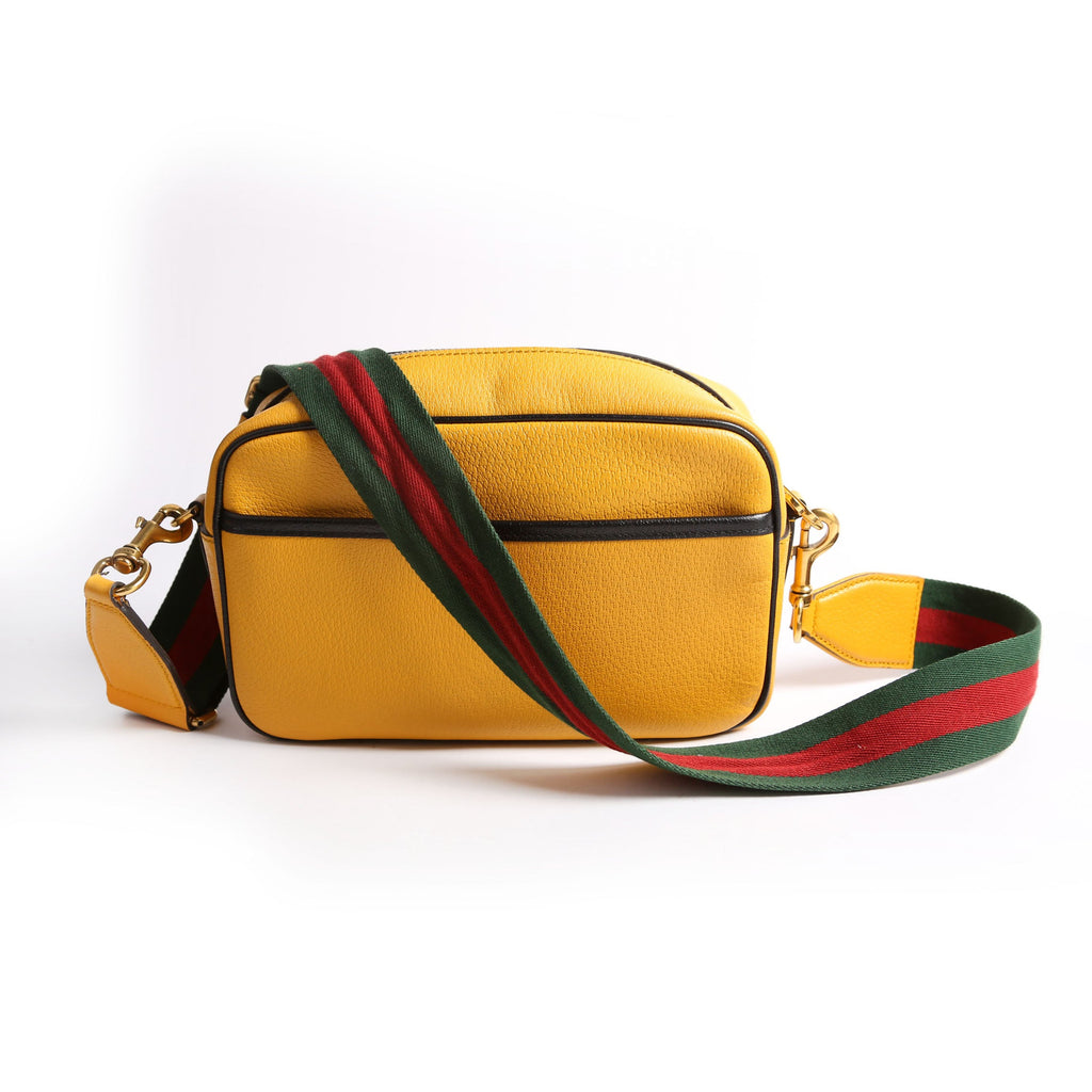 702427 Gucci X Adidas Messenger Yellow