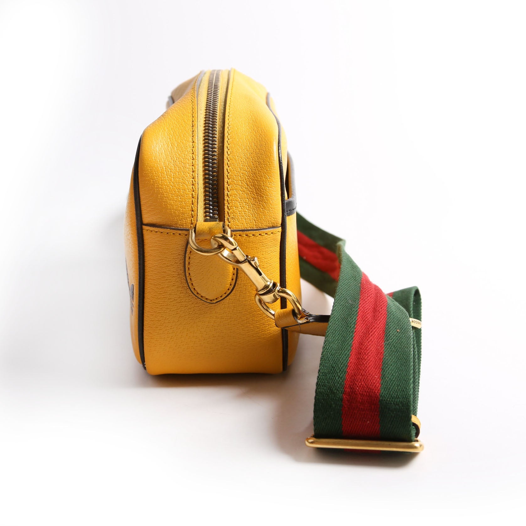 702427 Gucci X Adidas Messenger Yellow