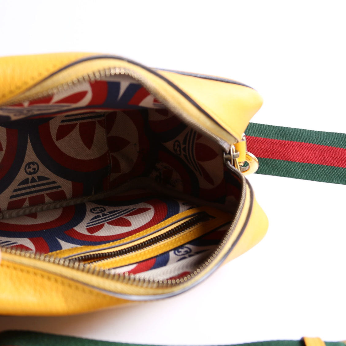 702427 Gucci X Adidas Messenger Yellow