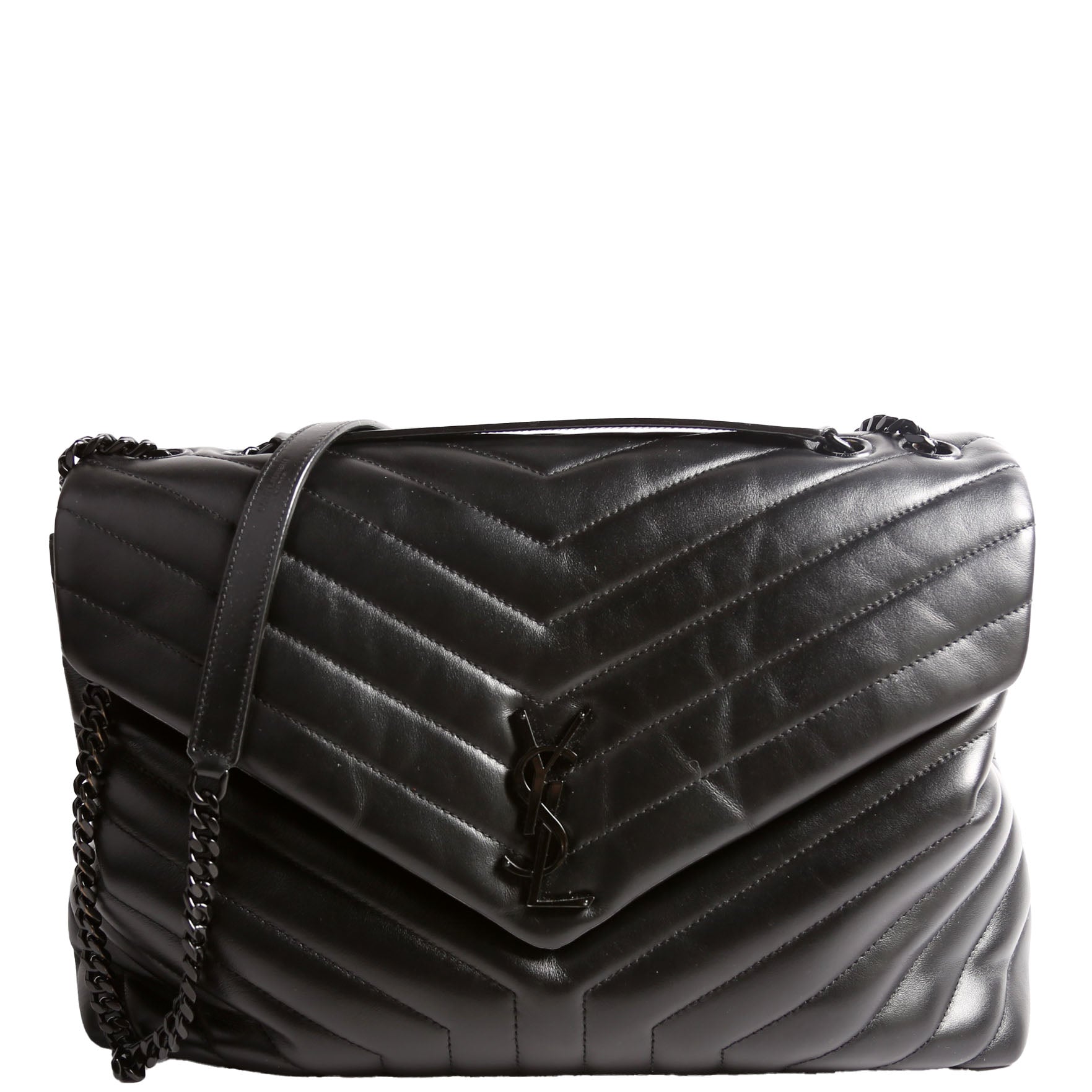 LouLou Satchel Large 574947 Black