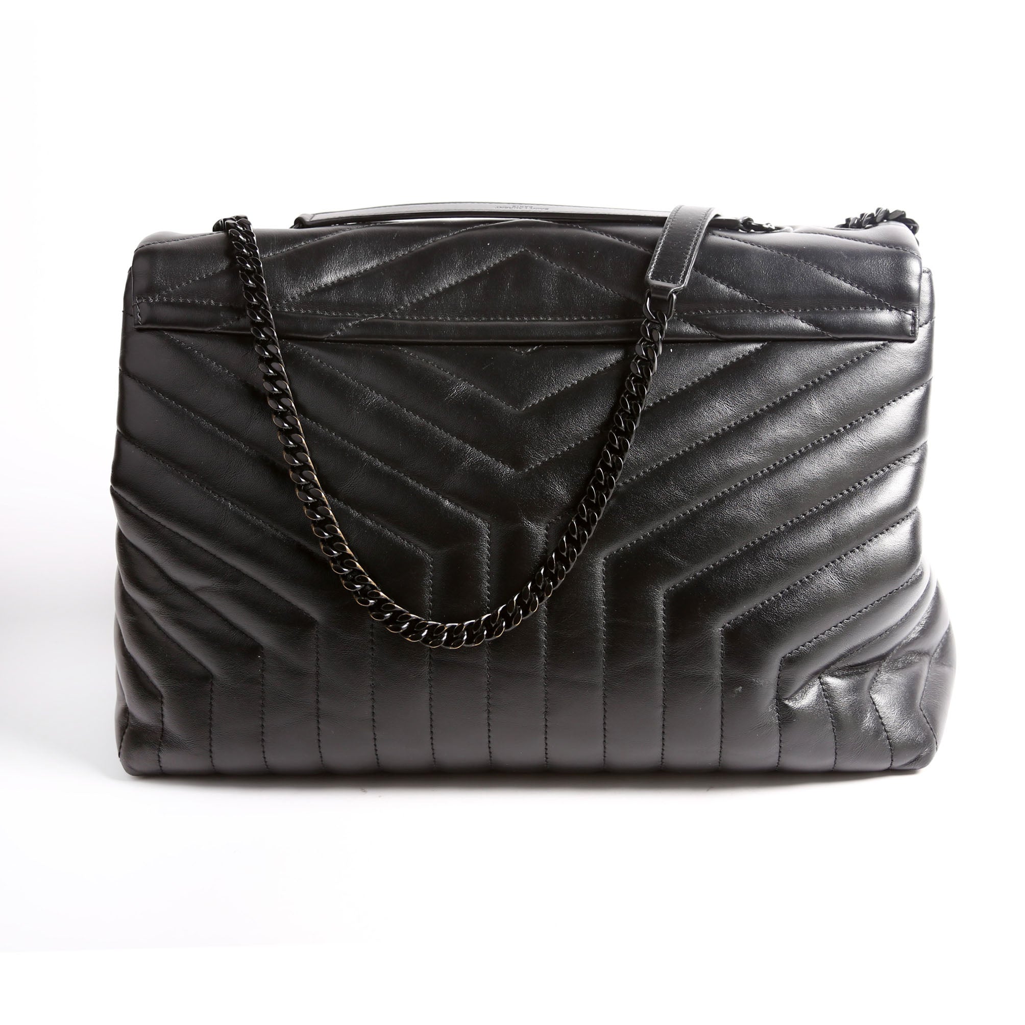 LouLou Satchel Large 574947 Black