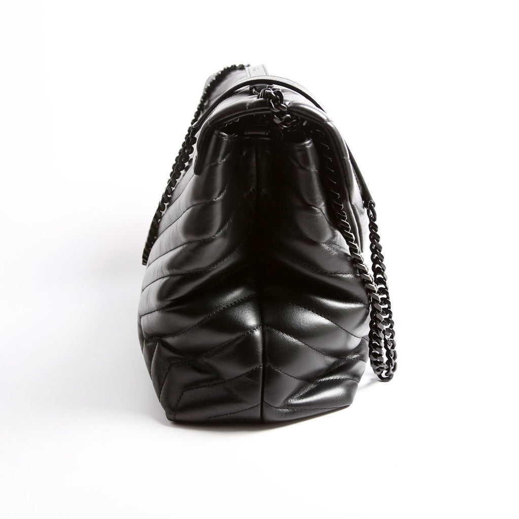 LouLou Satchel Large 574947 Black