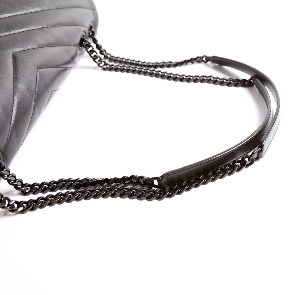 LouLou Satchel Large 574947 Black