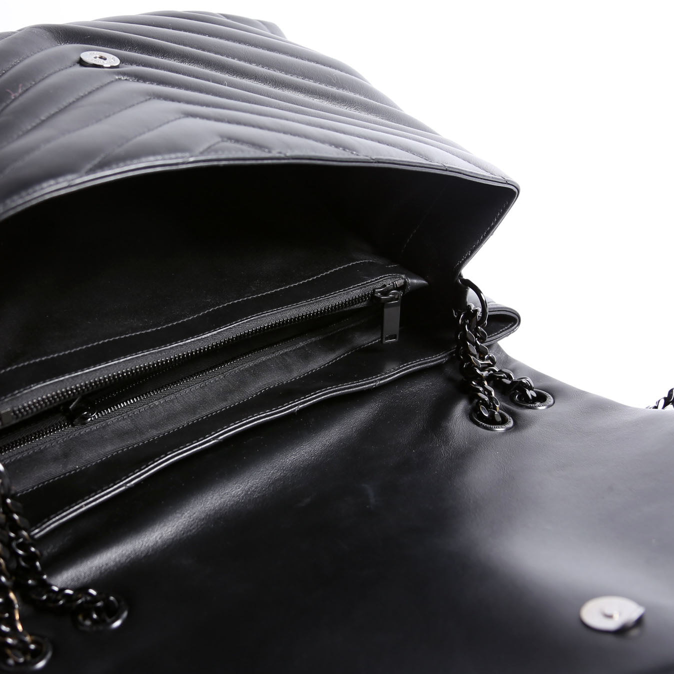 LouLou Satchel Large 574947 Black