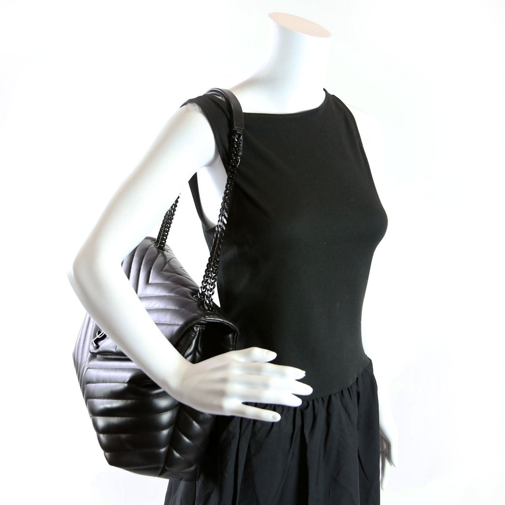 LouLou Satchel Large 574947 Black
