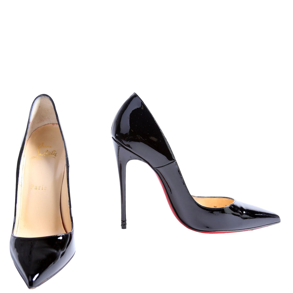 So Kate Patent 120 Pumps Size 38.5 Black