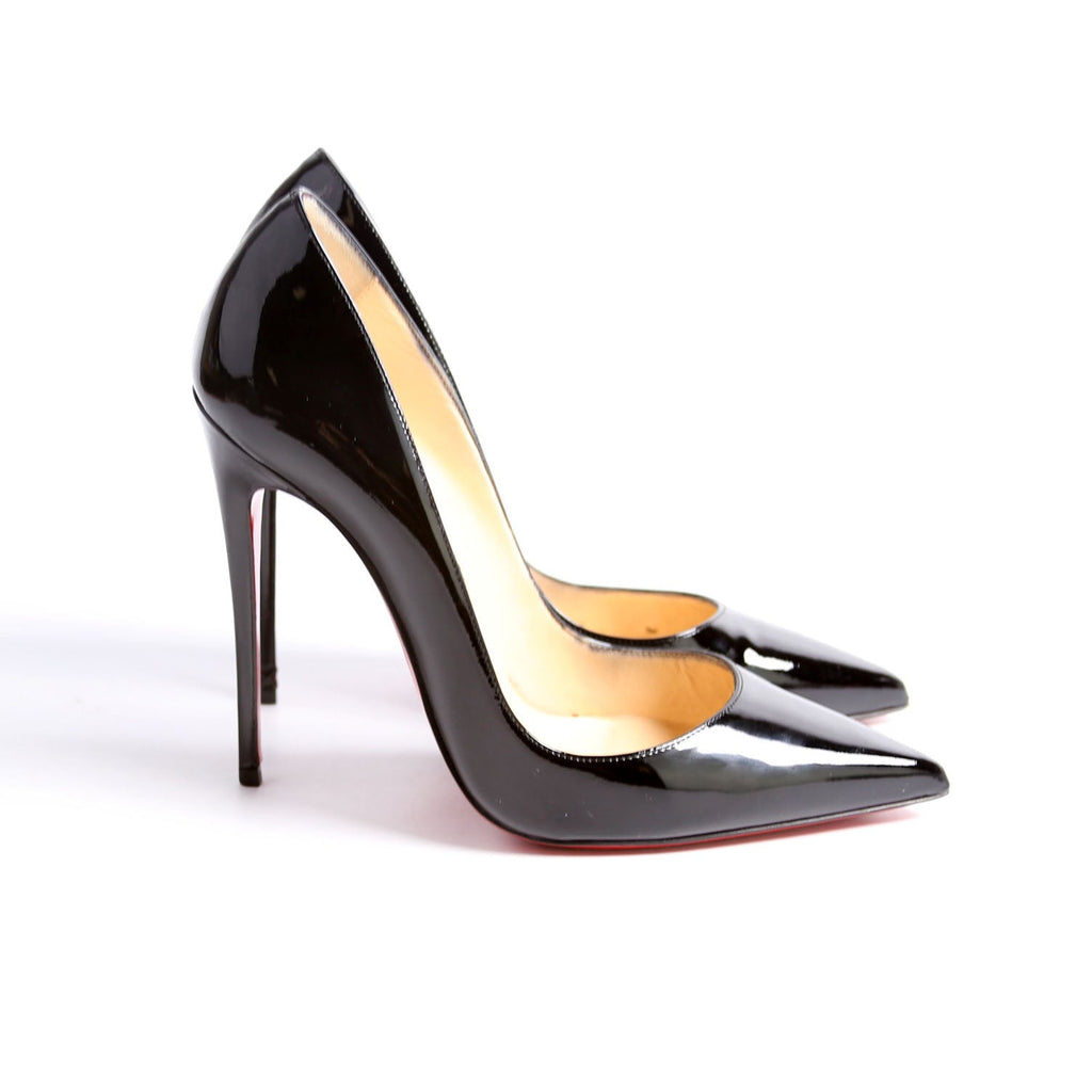 So Kate Patent 120 Pumps Size 38.5 Black