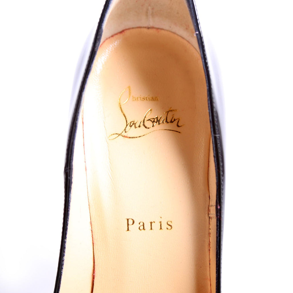 So Kate Patent 120 Pumps Size 38.5 Black