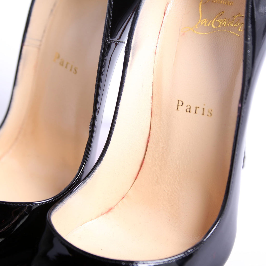 So Kate Patent 120 Pumps Size 38.5 Black