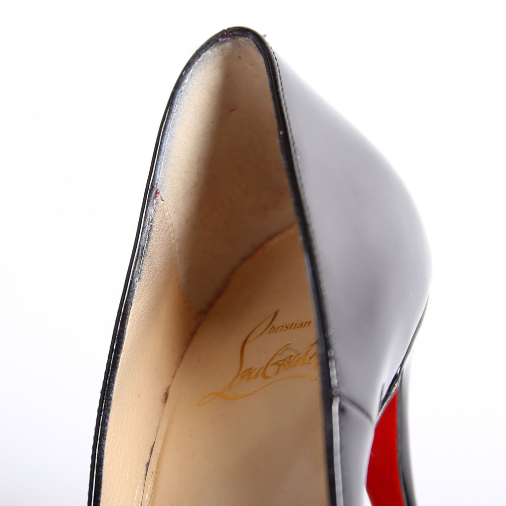 So Kate Patent 120 Pumps Size 38.5 Black