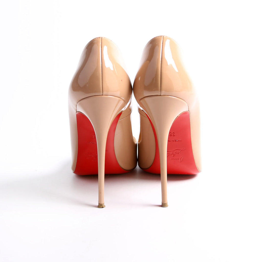 So Kate Patent 120 Pumps Size 38 Nude
