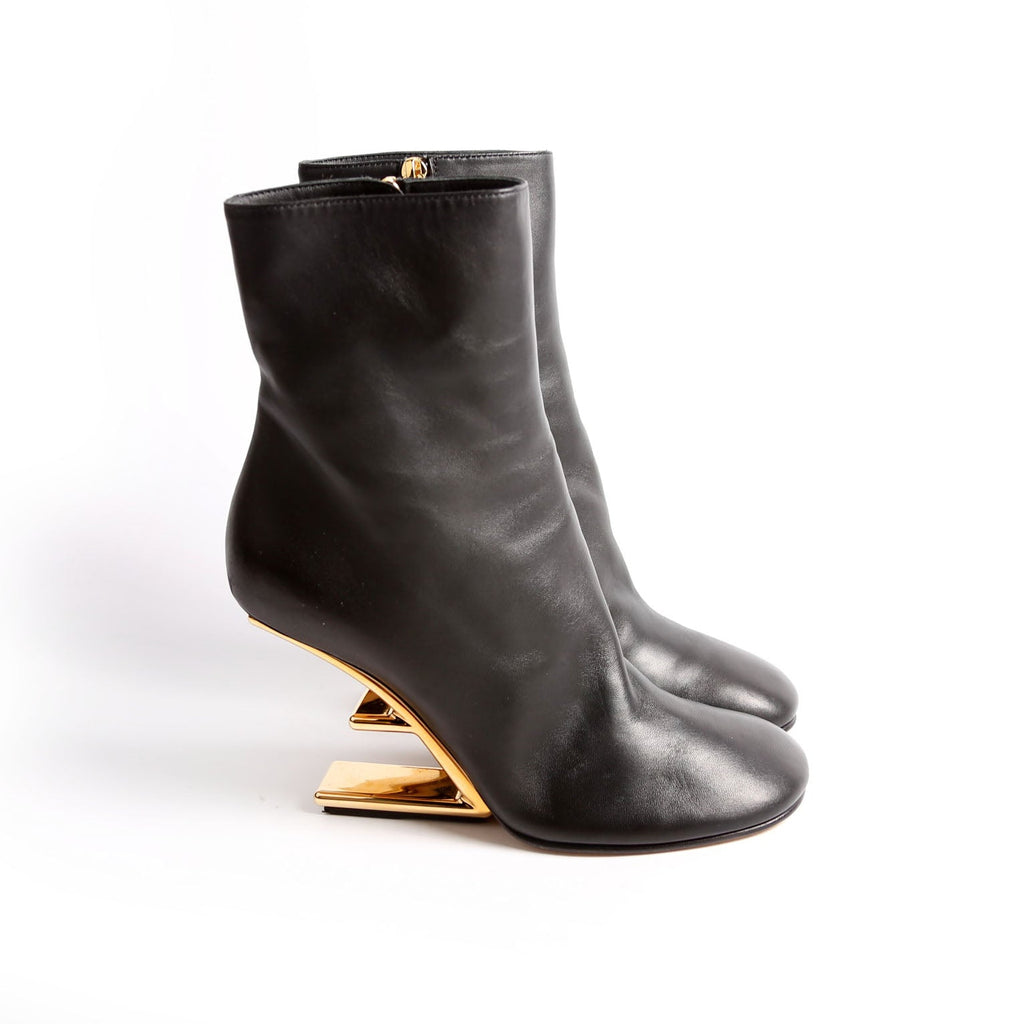 Fendi First Booties 95MM Size 38.5