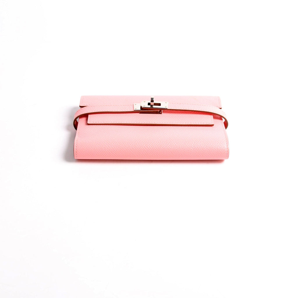 Kelly Medium Wallet Epsom Pink